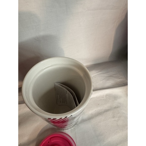 starbucks tumbler 2024/25 Limited Ceramic Mug Iridescent Accent Elegant‎ Plaid - Picture 3 of 3